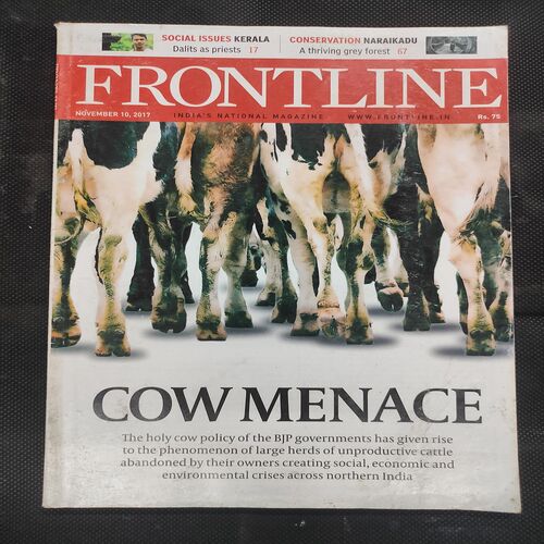 Frontline . Edition :- ( November 10 , 2017 ) .