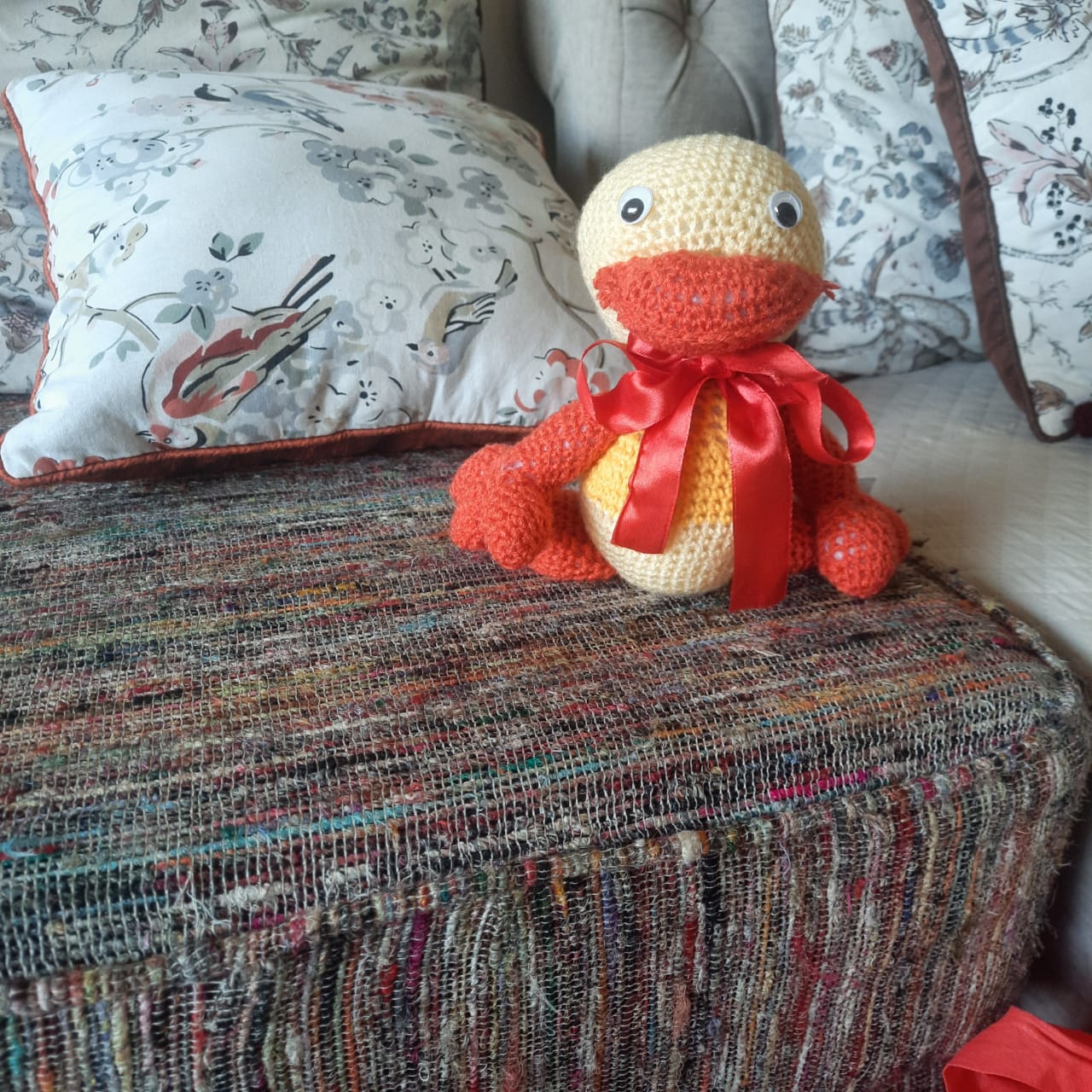 Handmade Teddy Duck