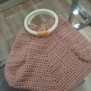 Handmade crosia pouch