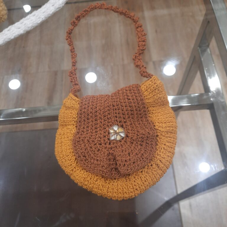 Handmade crosia bags