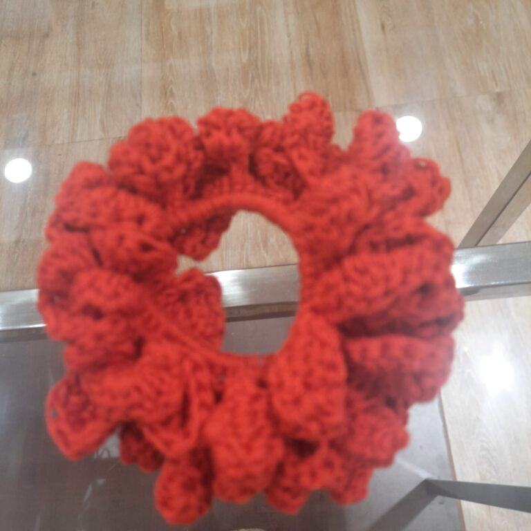 Handmade Crosia Hair Tie