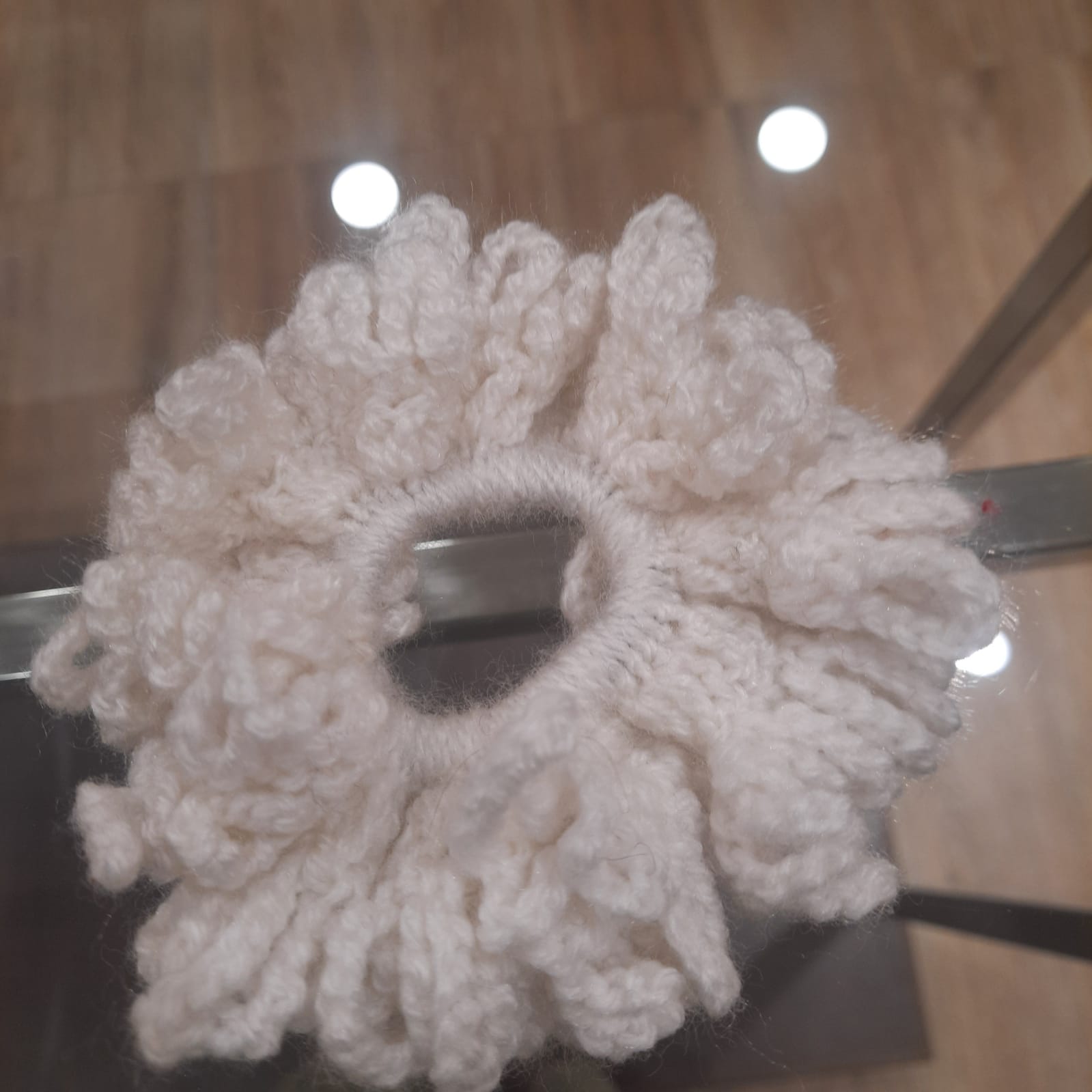 Handmade Crosia Hair Tie
