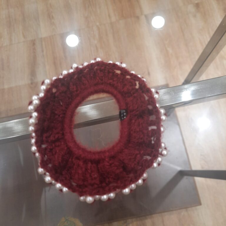 Handmade Crosia Hair Tie