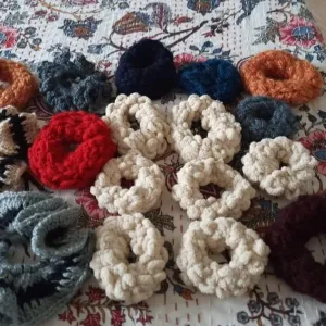 Handmade Crosia Hair Tie
