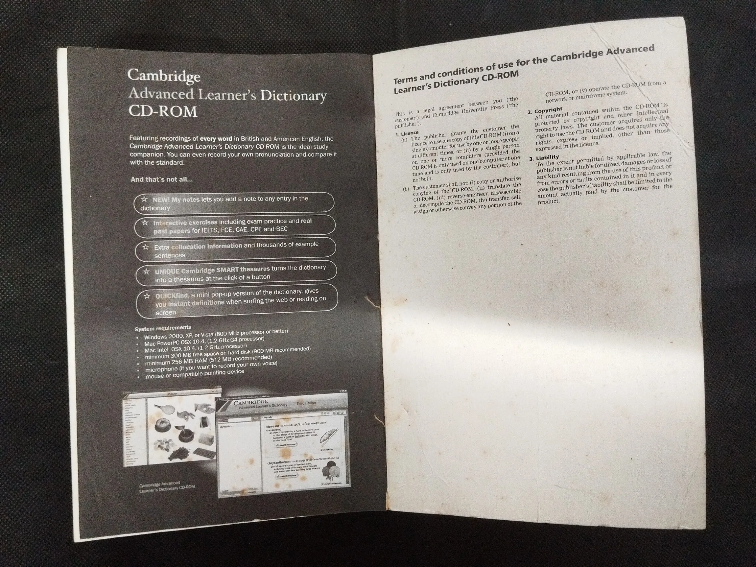 Cambridge Advanced Learner's Dictionary ( Third Edition ) .