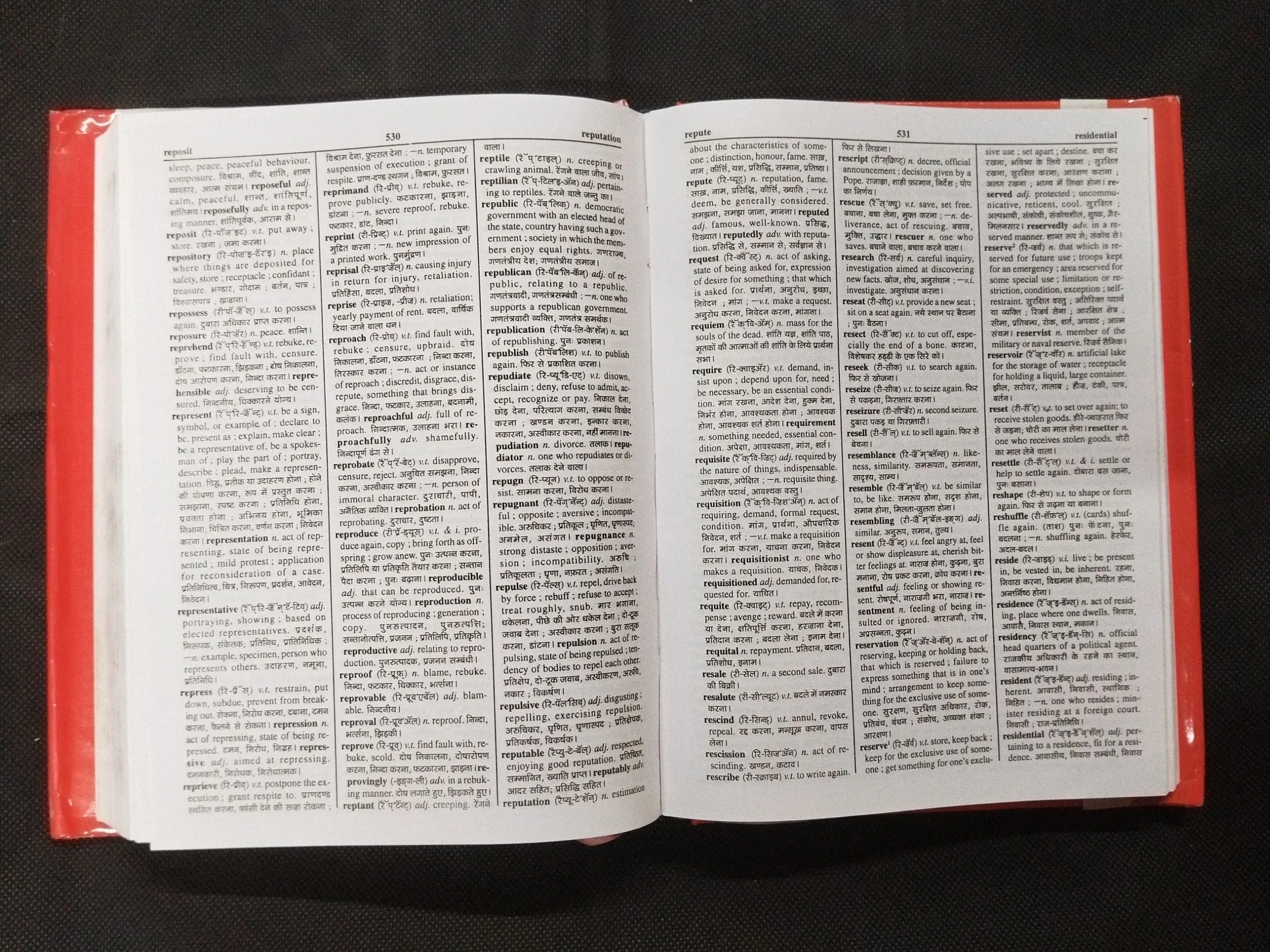 Pradeep's New Standard Concise Dictionary