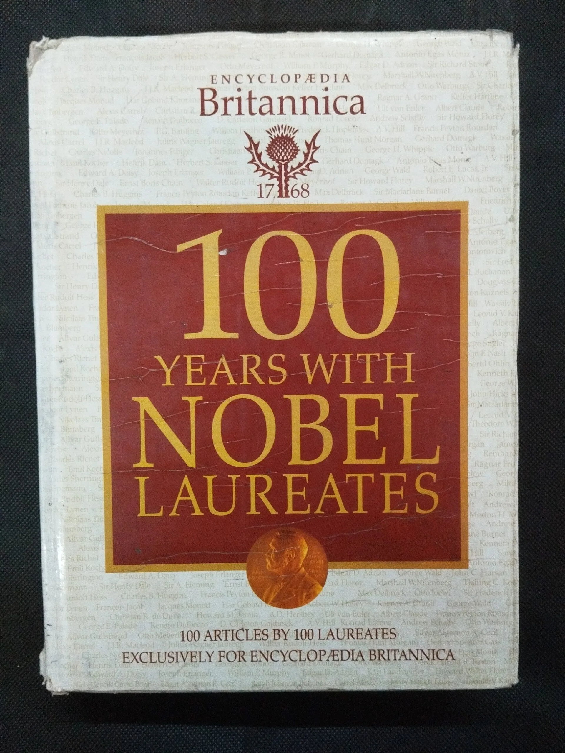 100 Years With Nobel Laureates ( ENCYCLOPEDIA BRITANNICA ) .
