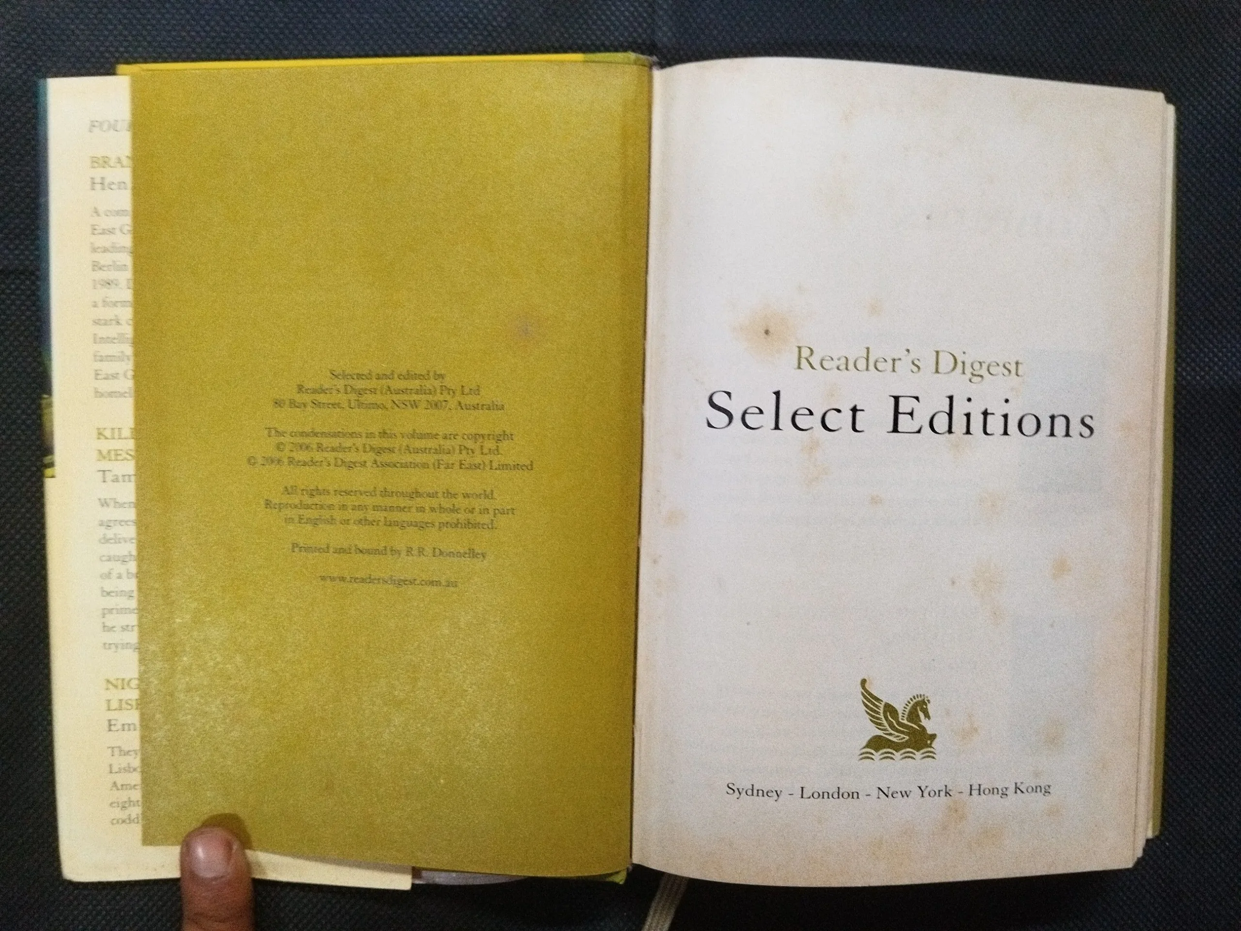 Reader's Digest ( Select Edition ) .