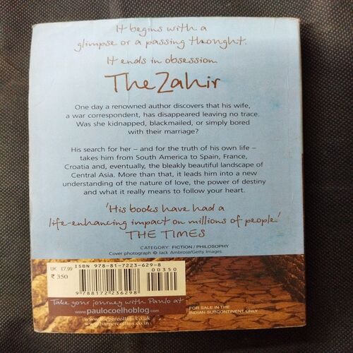 The Zahir ( Panlo Coelho ) .