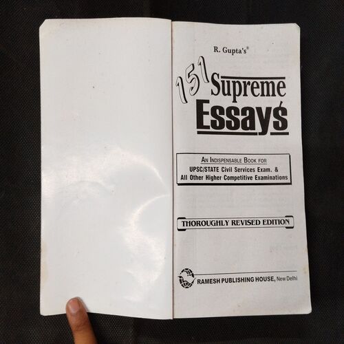 151 Supreme Essays .