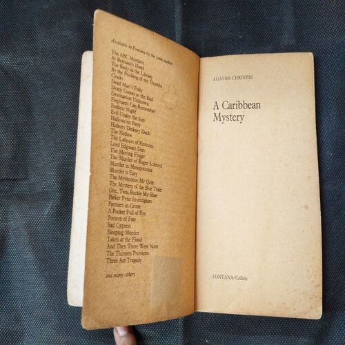 A Caribbean Mystery ( Agatha Christie ) .