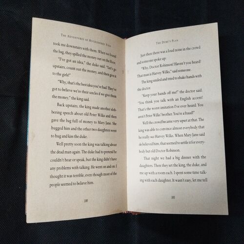 The Adventures Of Huckleberry Finn ( Dan Andreasen ) .