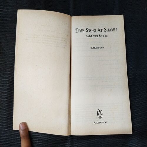 Time Stops At Shamli ( Ruskin Bond ) .