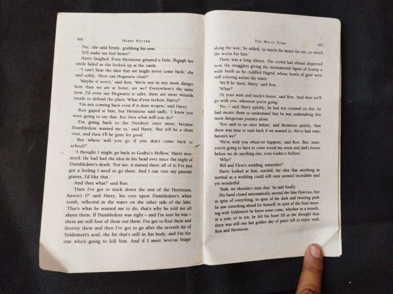 HARRY POTTER And The Half Blood Prince .