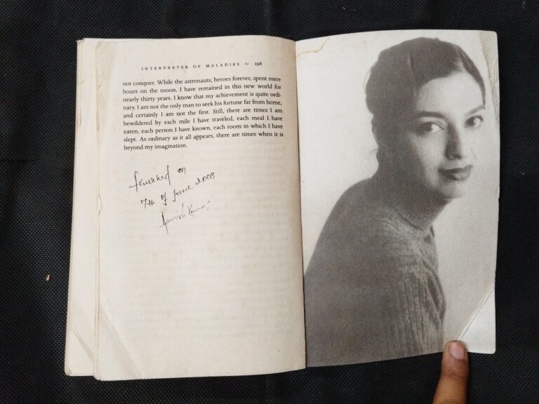 Interpreter Of Maladies Stories ( Jhumpa Lahiri ) .