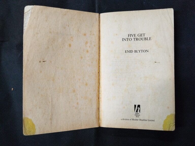 Five Get Into trouble ( Enid Blyton ) .