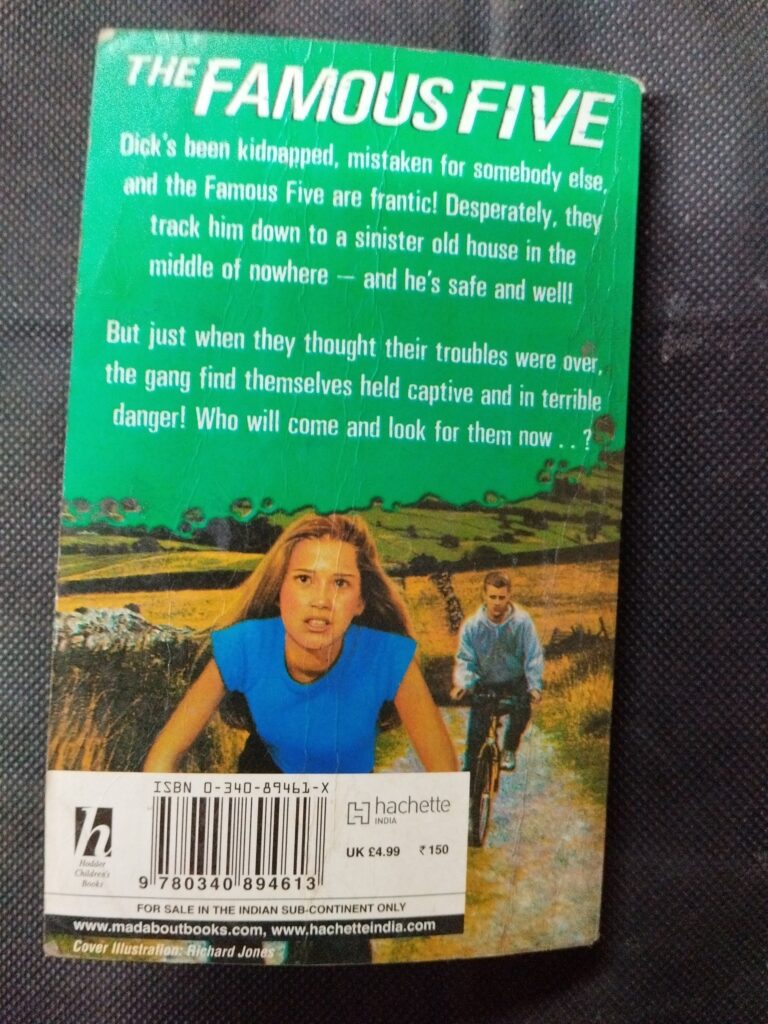 Five Get Into trouble ( Enid Blyton ) .