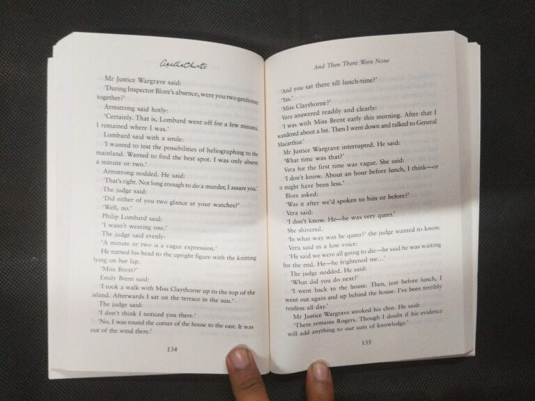 And Then There Were None ( Agatha Christie ) .