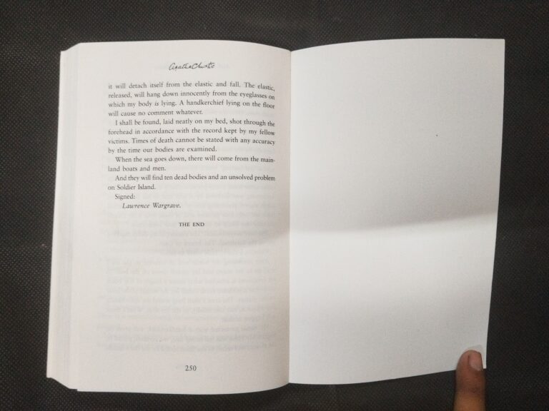 And Then There Were None ( Agatha Christie ) .