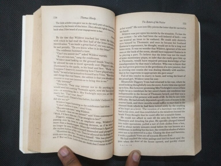 The Return Of The Native ( Thomas Hardy ) .