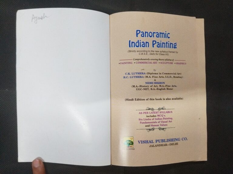 Panoramic Indian Painting