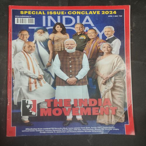 India Today . Edition :- ( 01 April , 2024 ) .