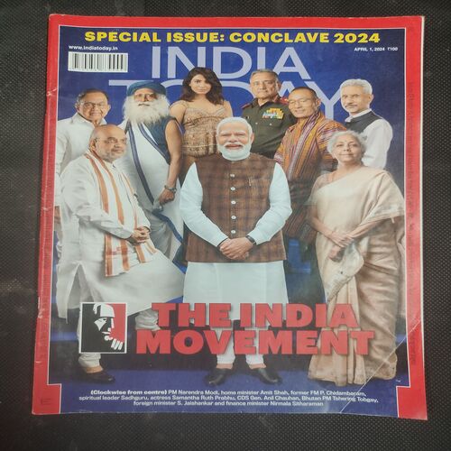 India Today . Edition :- ( 01 April , 2024 ) .