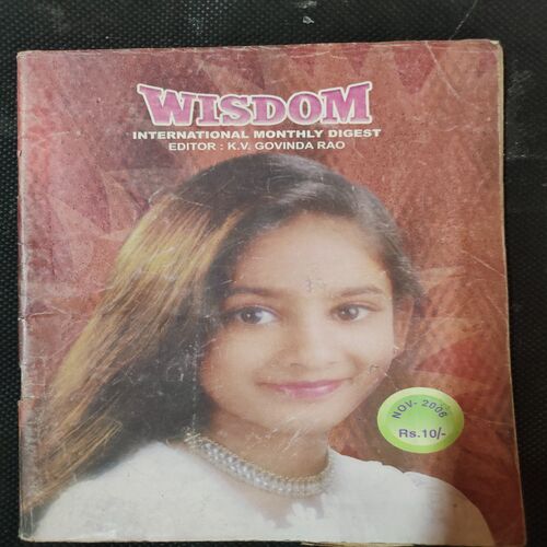 Wisdom . Edition :- ( Nov - 2006 ) .