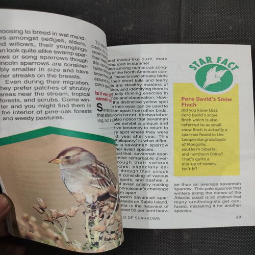 Tell Me Why . Edition :- ( Nov - 2023 , Vol. 17 , No. 11 ) .Front cover & 1st Page upper side half cut .