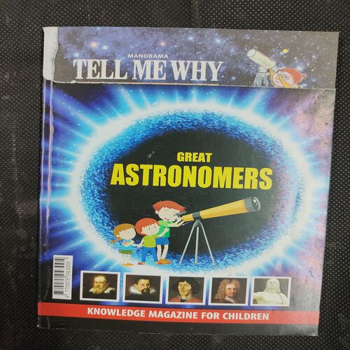 Tell Me Why . Edition :- ( March - 2024 , Vol. 18 , No. 03 ) .Front cover upper side half cut .