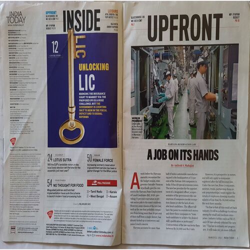 India Today ( March 22, 2021 )