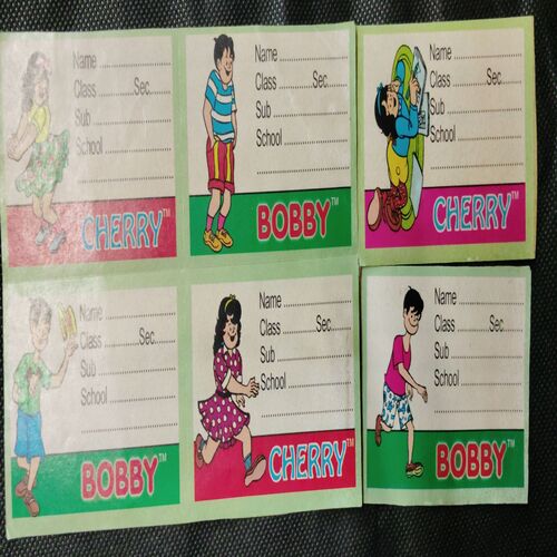 Name plate Stickers