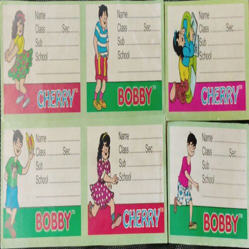 Name plate Stickers