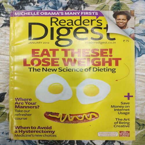 Reader's Digest . Edition :- ( January - 2012 ) .