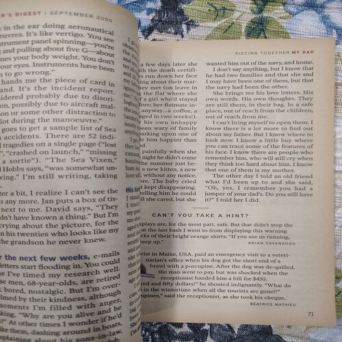 Reader's Digest . Edition :- ( Sept - 2005 ) .