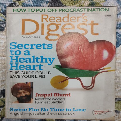 Reader's Digest . Edition :- ( Aug - 2009 ) .