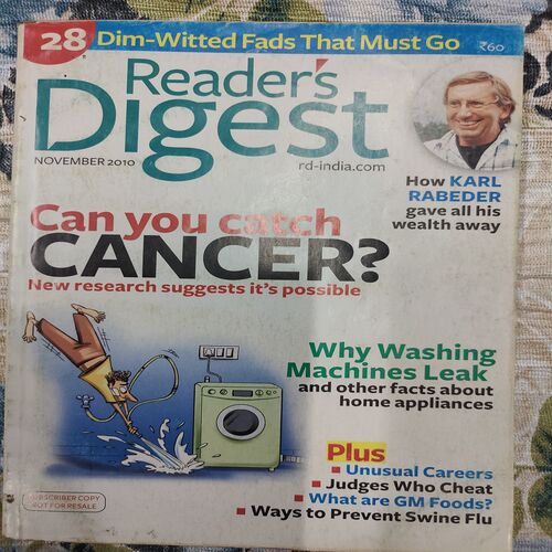 Reader's Digest . Edition :- ( Nov - 2010 ) .