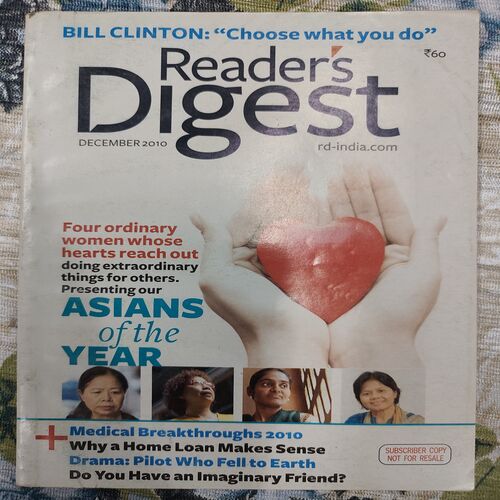 Reader's Digest . Edition :- ( Dec - 2010 ) .