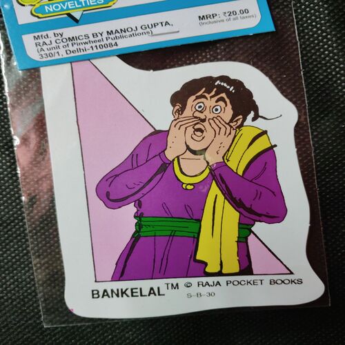 Bankelal Freebies Stickers