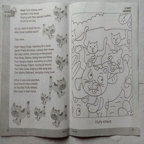 Magic Pot Colouring Book (May 2014)