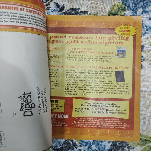 Reader's Digest . Edition :- ( Sept - 2009 ) .