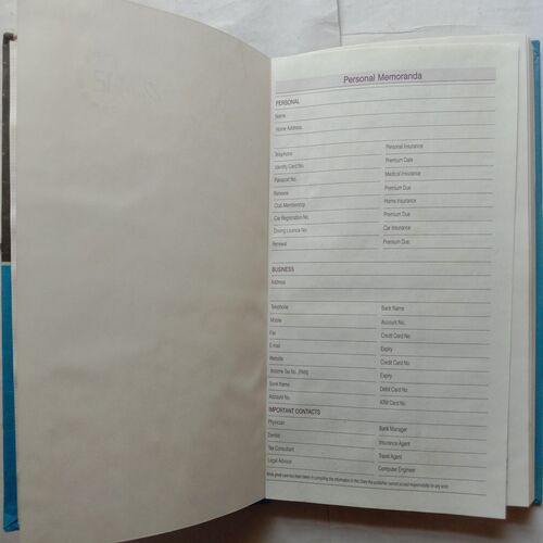 Diary 2012