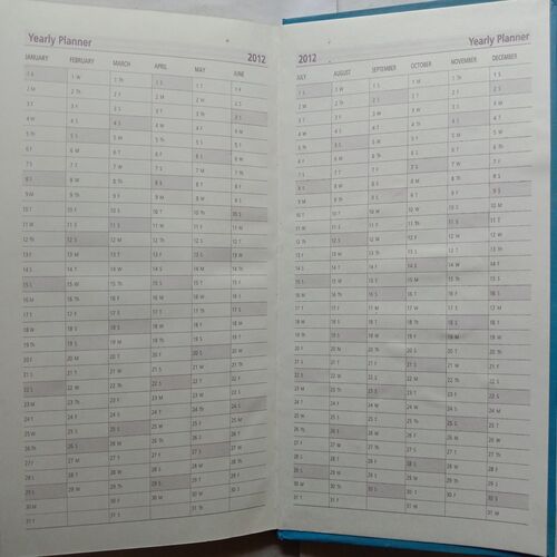 Diary 2012