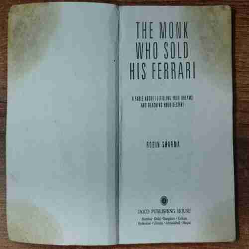 The Monk Who Sold His Ferrari ( Robin Sharma )