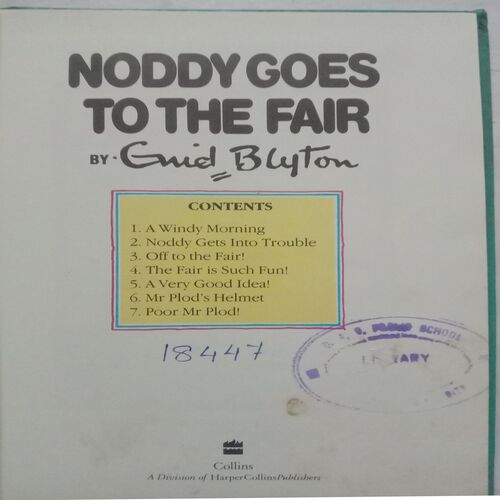 Noddy Goes To The Fair (By Grid Blyton)