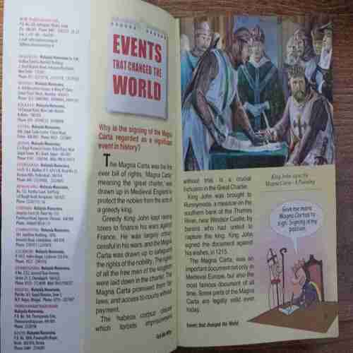 TELL ME WHY (No. 97 , Events That Changed The World )