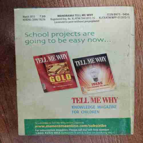 TELL ME WHY (No. 78 , Rivers Of The World )