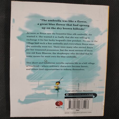 Ruskin Bond The Blue Umbrella .