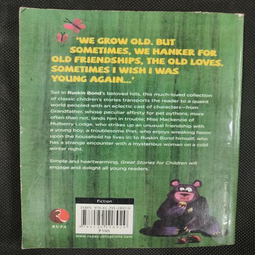 Ruskin Bond Great Stories For Children .