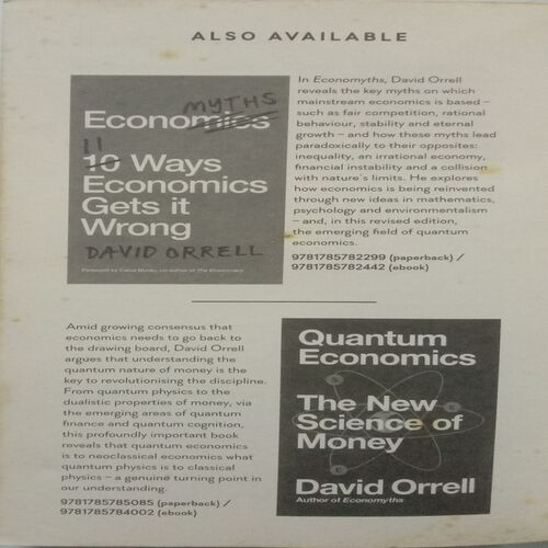 Behavioural Economics (By David Orrell)